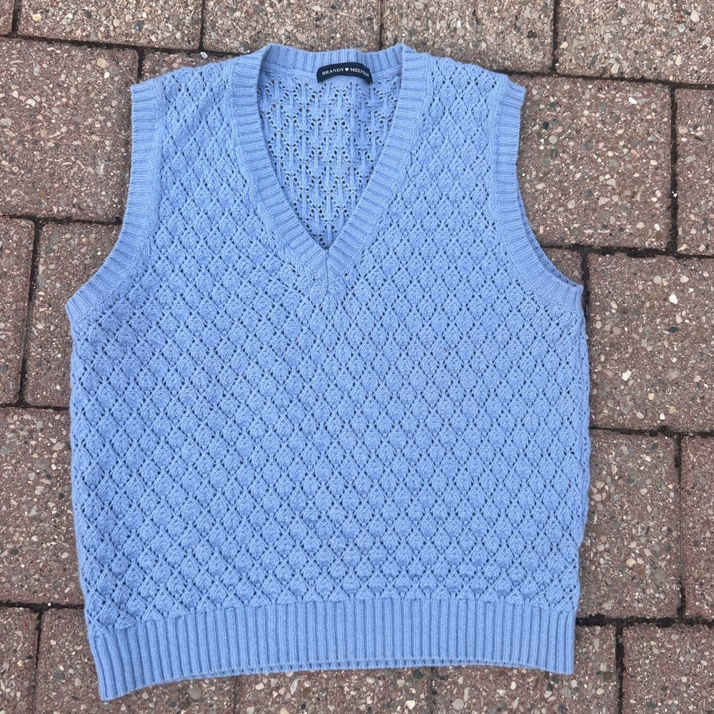 Brandy Melville Blue Vest